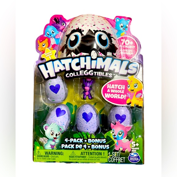 Toys Hatchimals Colleggtibles Season 1 Hatch A Whole World 4pack
